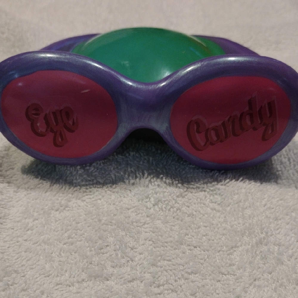 Green M&M Candy Dispenser with Sunglasses - Picture 7 of 7